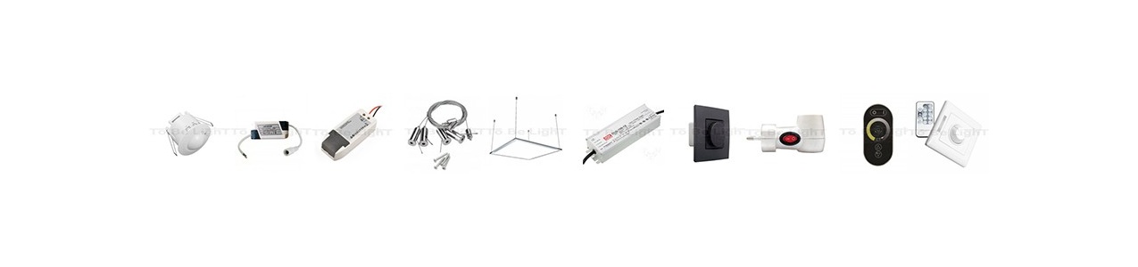 Accessoires pour Éclairage LED : Driver Dimmable, Variateur, Cadre…