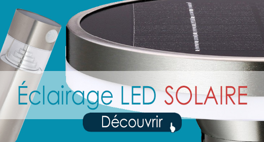 achat eclairage led solaire