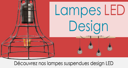 achat lampes led design